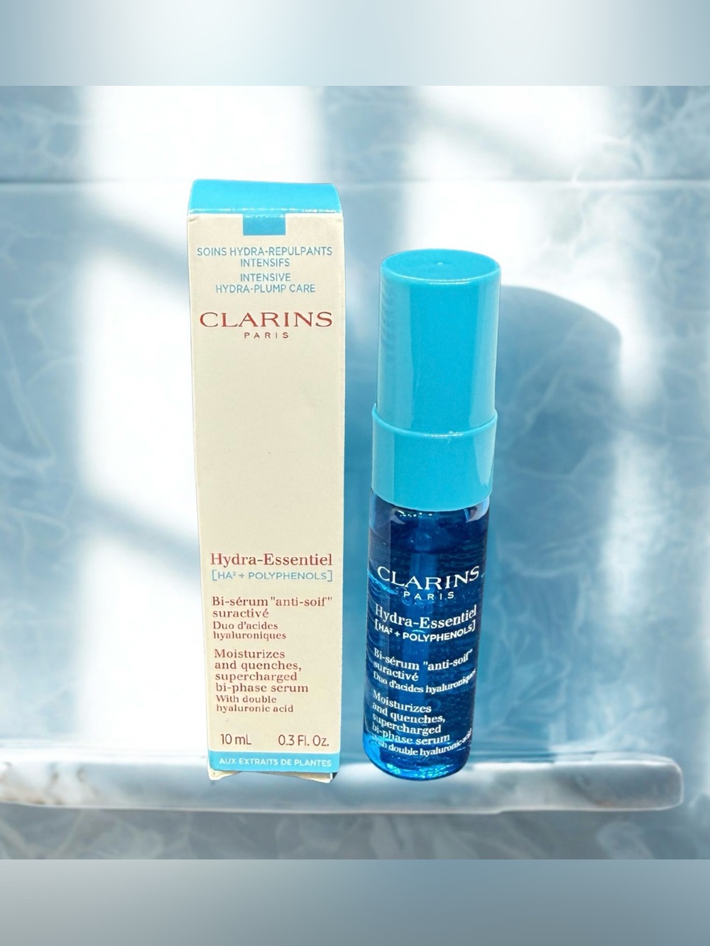 💙CLARINS💙Hydra-Essentiel Bi-Phase Serum/NIB
